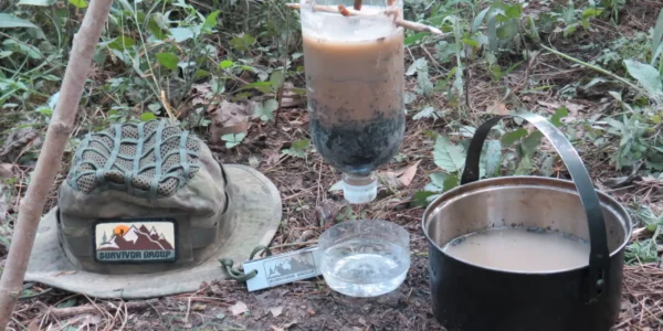 Improwizowany filtr survivalowy. Szkoła przetrwania. Uzdatnianie Wody Pitnej. Survival.