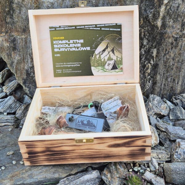 Voucher Survivalowy - Pudełko Prezentowe