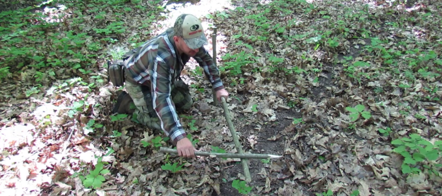 Pułapka Włócznia (Spring Spear Trap) – jedna z najbardziej niebezpiecznych pułapek survivalowych 3 Sprezynujaca Pulapka Wlocznia 1